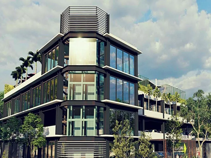 Kial Elekti Ŝtalan Strukturan Komercan Hotelon por Moderna Komerca Loĝado?