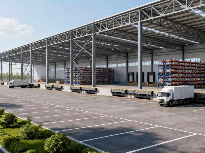 Ŝtalo Structure Distribution Center Building